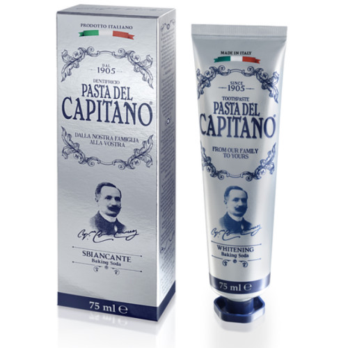 Зубна паста Pasta del Capitano 1905 відбілювальна з содою, 75 мл